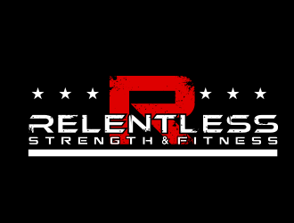 RELENTLESS    Strength & Fitness logo design by JessicaLopes