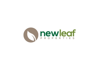 New Leaf Properties logo design by jhanxtc
