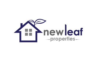 New Leaf Properties logo design by STTHERESE