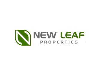 New Leaf Properties logo design by JJlcool