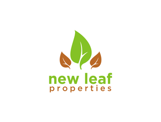 New Leaf Properties logo design by EkoBooM