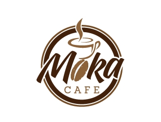 Moka cafe logo design by jaize