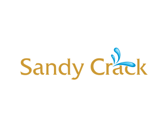 Sandy Crack logo design by ROSHTEIN