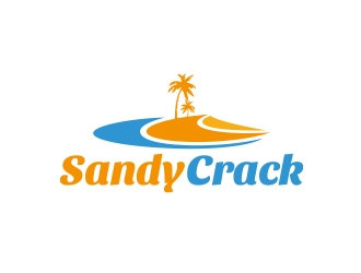 Sandy Crack logo design by Eliben