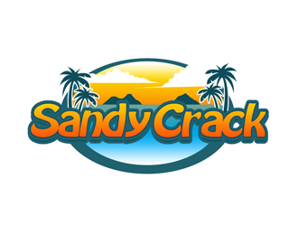 Sandy Crack logo design by kunejo
