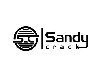 Sandy Crack logo design by 6king
