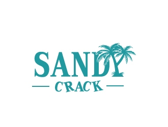 Sandy Crack logo design by samuraiXcreations