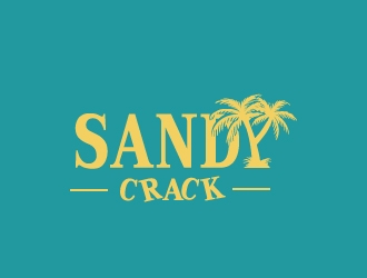 Sandy Crack logo design by samuraiXcreations