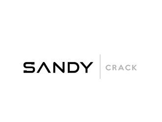 Sandy Crack logo design by grea8design