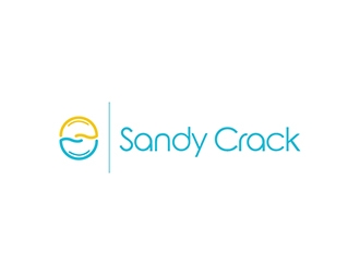 Sandy Crack logo design by Suvendu