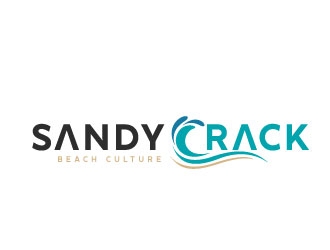 Sandy Crack logo design by REDCROW