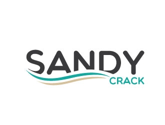 Sandy Crack logo design by REDCROW