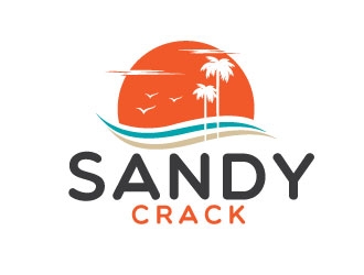 Sandy Crack logo design by REDCROW