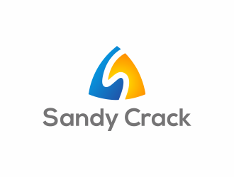 Sandy Crack logo design by ubai popi