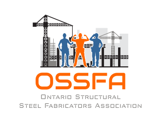 OSSFA (Ontario Structural Steel Fabricators Association) logo design by ROSHTEIN