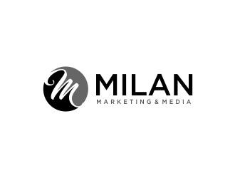 Milan Marketing & Media logo design by oke2angconcept