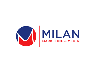 Milan Marketing & Media logo design by alby