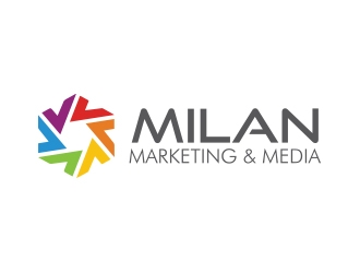 Milan Marketing & Media logo design by emyjeckson