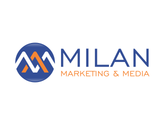 Milan Marketing & Media logo design by tsumech