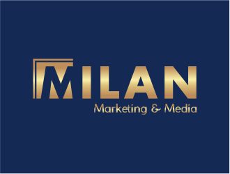 Milan Marketing & Media logo design by MariusCC