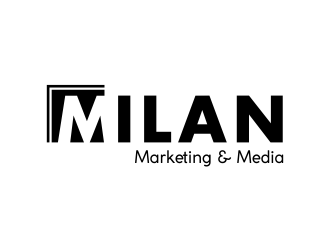 Milan Marketing & Media logo design by MariusCC