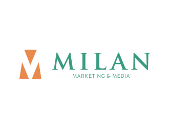 Milan Marketing & Media logo design by MariusCC