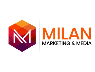 Milan Marketing & Media logo design by fawadyk