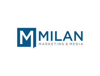 Milan Marketing & Media logo design by EkoBooM
