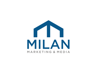 Milan Marketing & Media logo design by EkoBooM