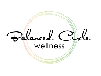 balanced circle wellness logo design by Marianne