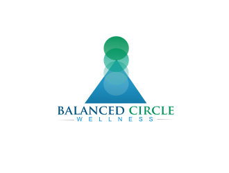 balanced circle wellness logo design by coco