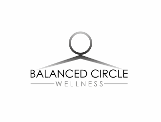 balanced circle wellness logo design by serprimero