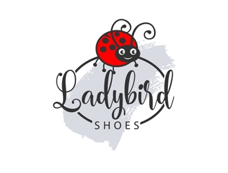 Ladybird Shoes logo design by DreamLogoDesign