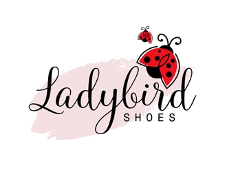 Ladybird Shoes logo design by DreamLogoDesign