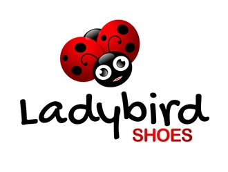 Ladybird Shoes logo design by DreamLogoDesign