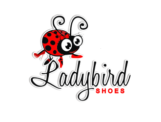 Ladybird Shoes logo design by coco