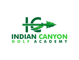 Indian Canyon Golf Academy  logo design by Kruger
