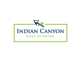 Indian Canyon Golf Academy  logo design by onep