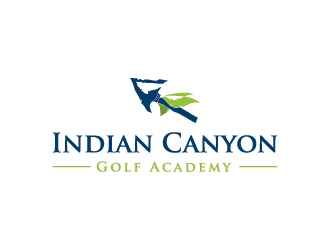 Indian Canyon Golf Academy  logo design by onep