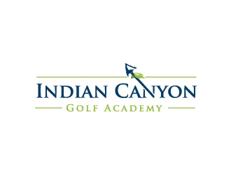 Indian Canyon Golf Academy  logo design by onep