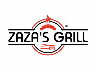 Zazas Grill logo design by agus