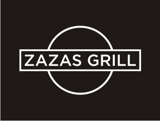 Zazas Grill logo design by enilno
