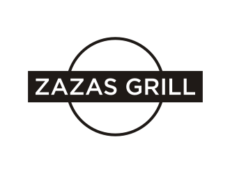Zazas Grill logo design by enilno