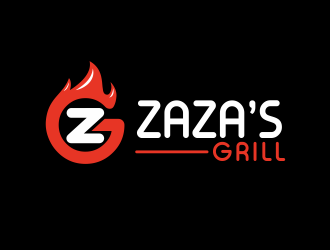 Zazas Grill logo design by agus