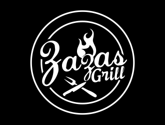 Zazas Grill logo design by mckris
