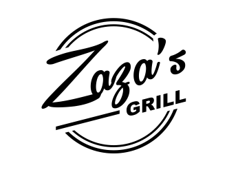 Zazas Grill logo design by cintoko