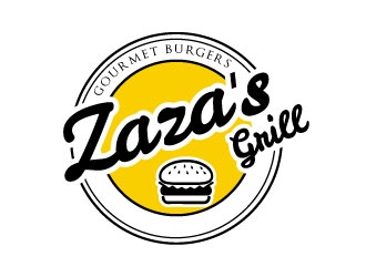 Zazas Grill logo design by MastersDesigns