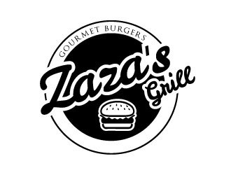 Zazas Grill logo design by MastersDesigns