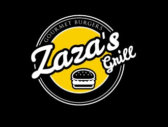 Zazas Grill logo design by MastersDesigns