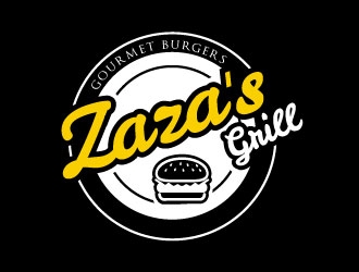 Zazas Grill logo design by MastersDesigns